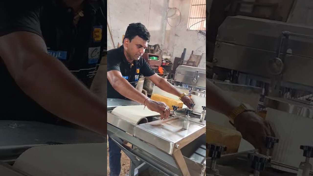 Atuomatic High Speed Bread Slicer #industrialmachine #bakery # Bread Cutting Machine