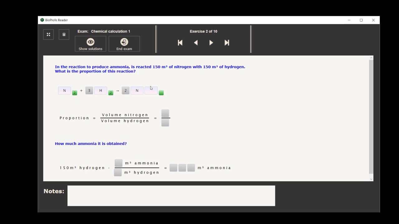 Ammonia production - BioProfe