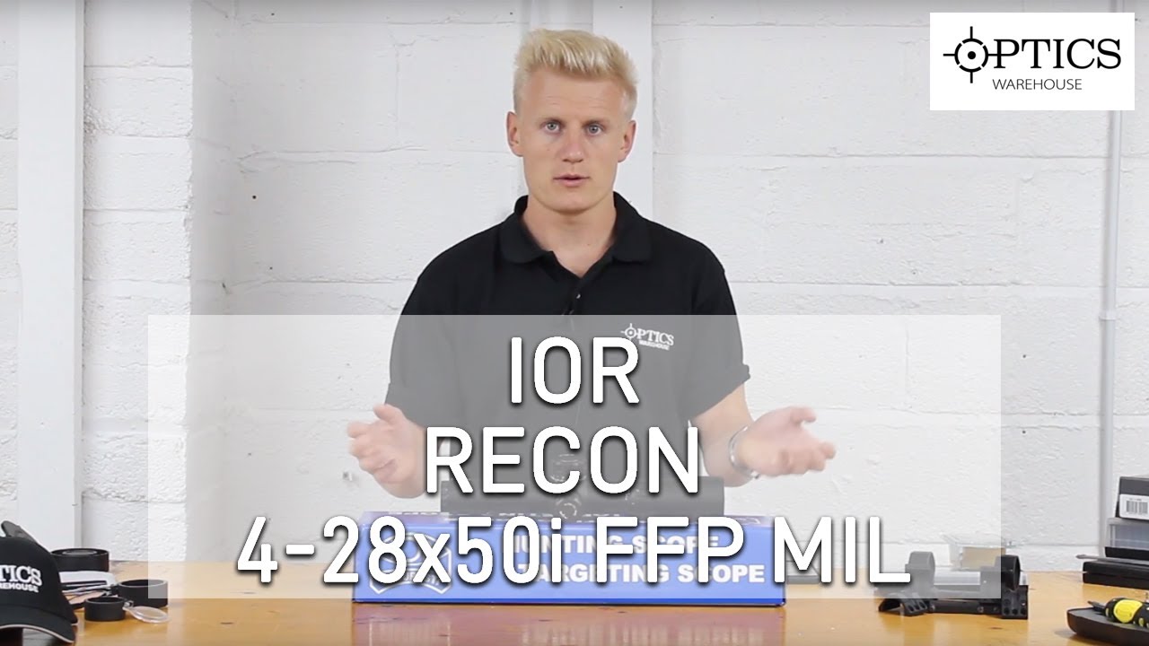 IOR Recon 4-28&times;50 Illuminated FFP MIL MIL Riflescope - QUICK-FIRE REVIEW
