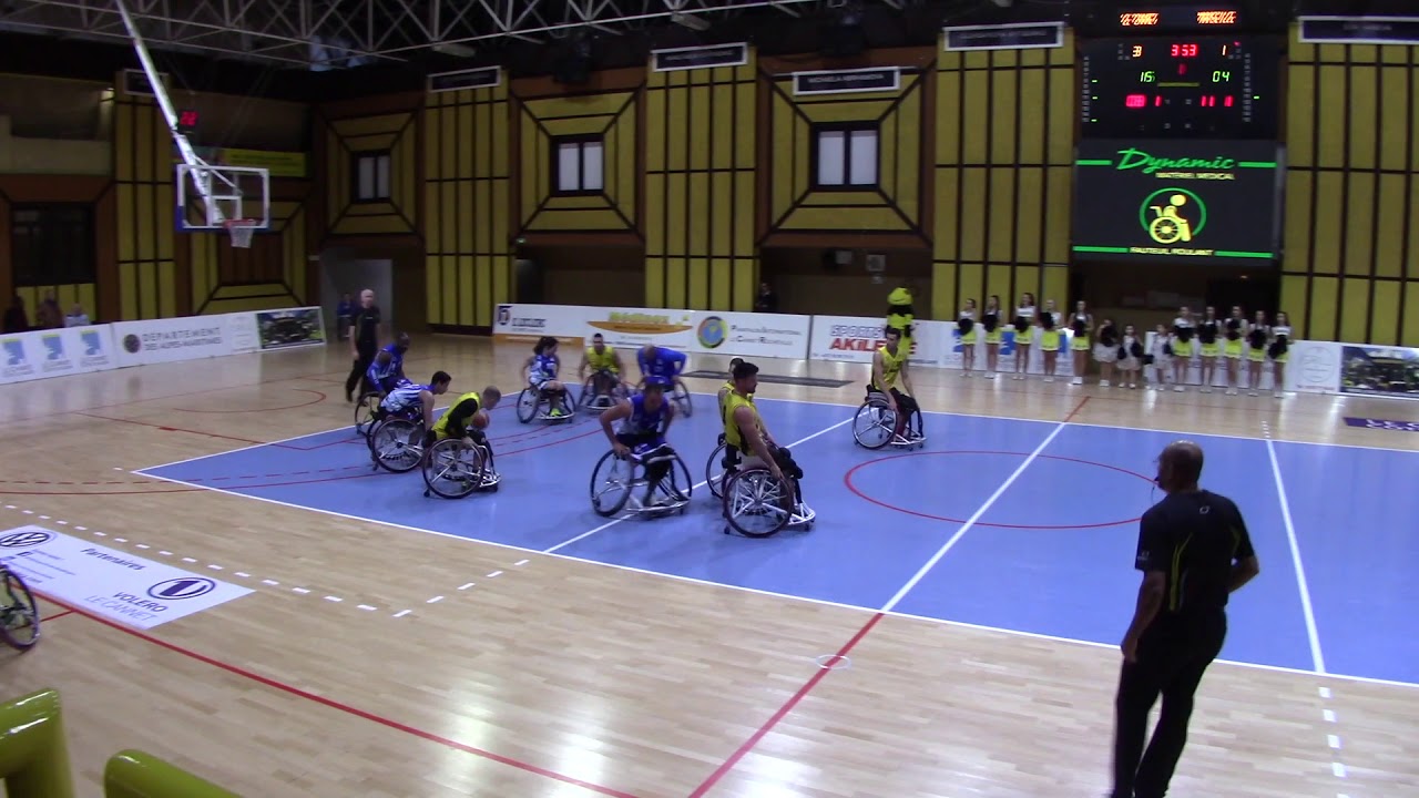 Hornets Le Cannet VS Marseille Coupe de France Basket Fauteuil 11-01-2020
