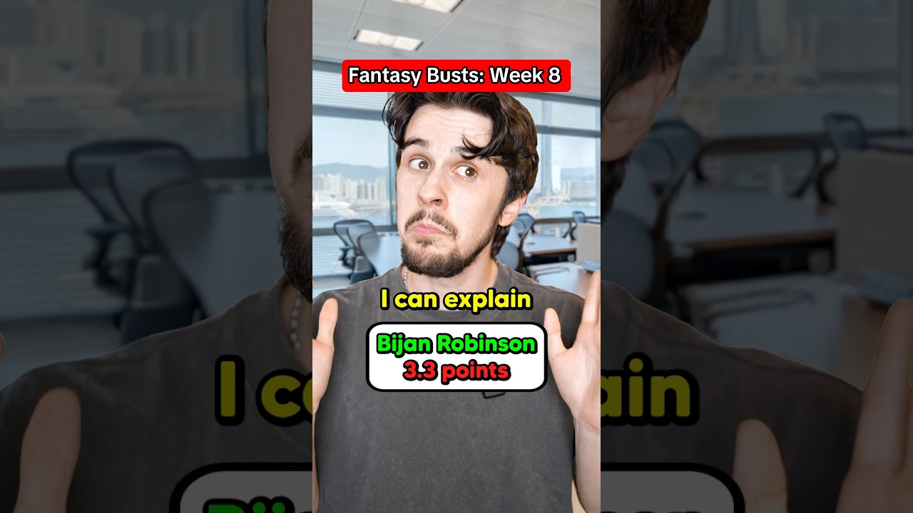 Fantasy Football Busts of Week 8🤣 #fantasyfootball #nfl #relatable #fantasy #football