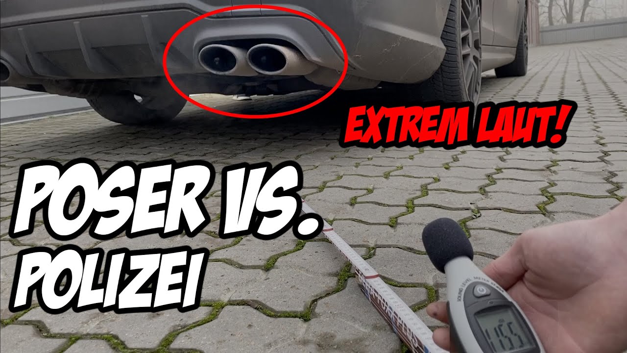 Der lauteste AMG Hamburgs - SoKo Autoposer Sound Messung - C63 AMG COUPE