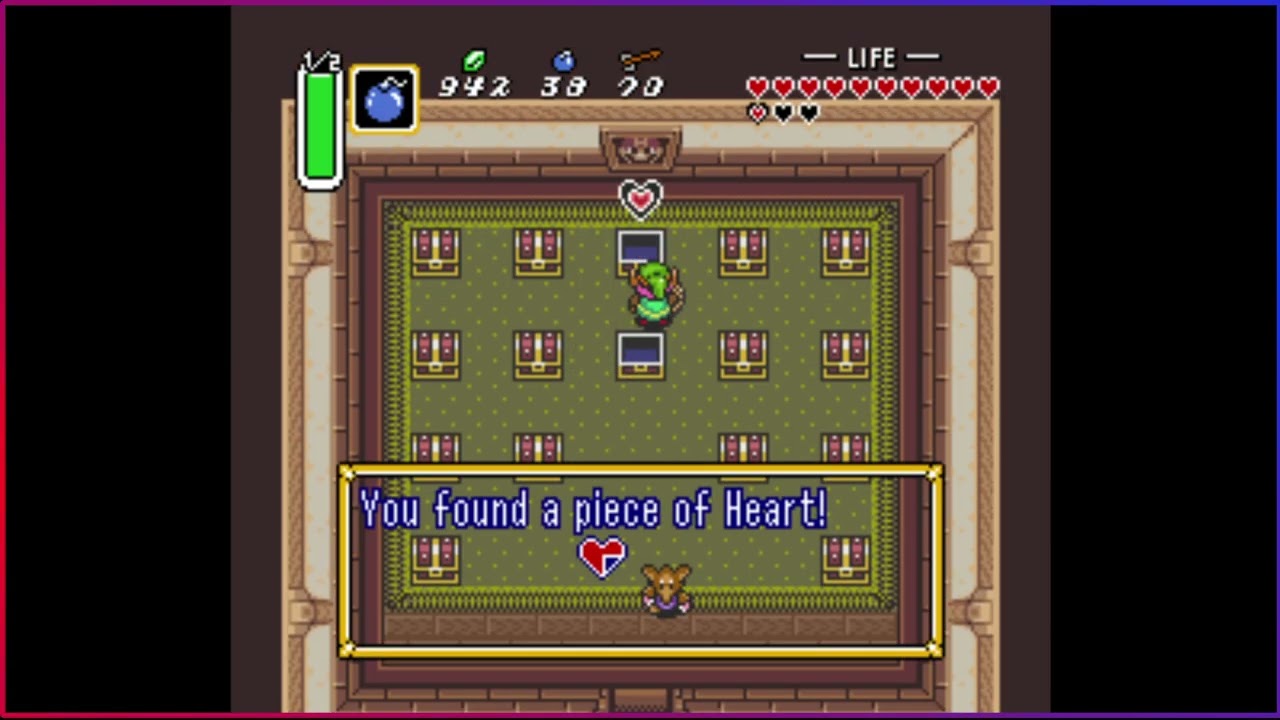 Chest Game Guide in The Legend of Zelda: A Link to the Past