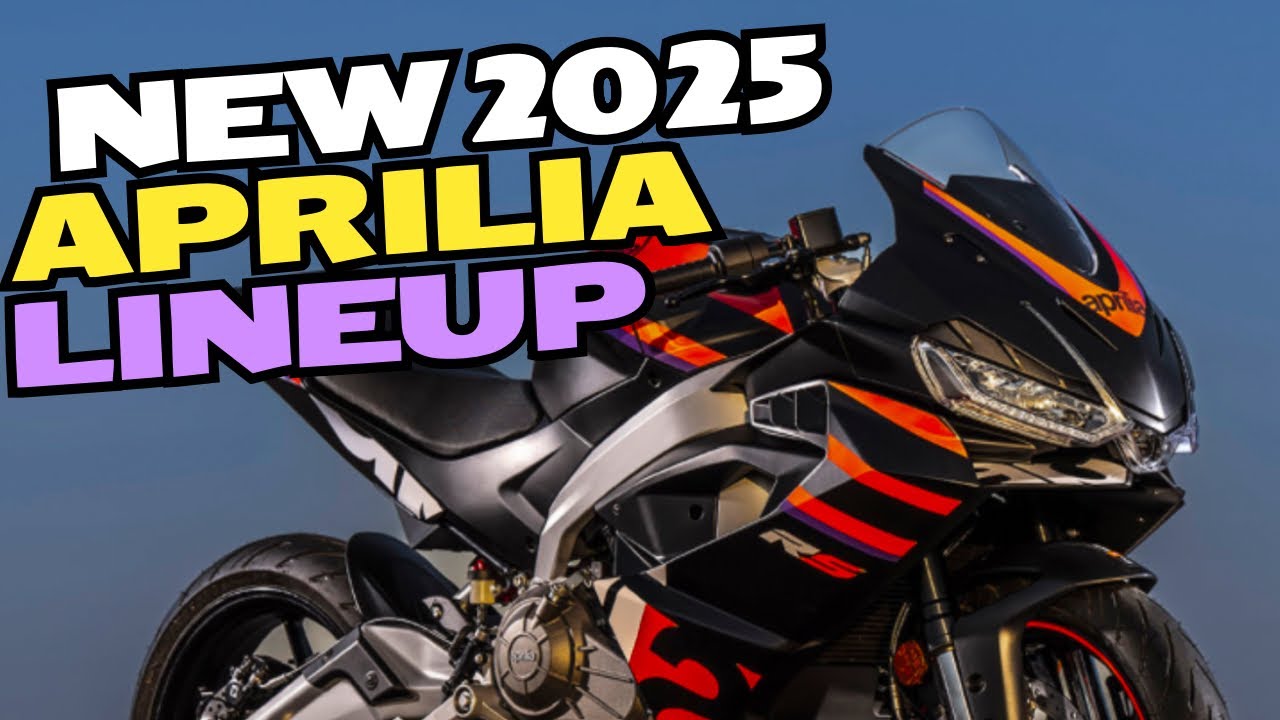 2025 new Aprilia motorcycle lineup and msrp