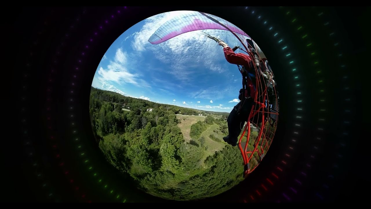 Close Call:  Almost Crashed While Soaring over the Trees