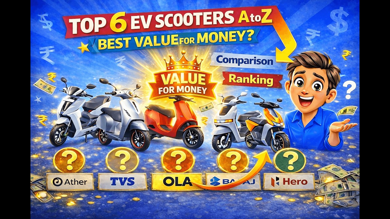 2026-ல் Best Value EV Scooter எது? 🤔| Top 6 Brands 🔥 A to Z Comparison (Tamil)