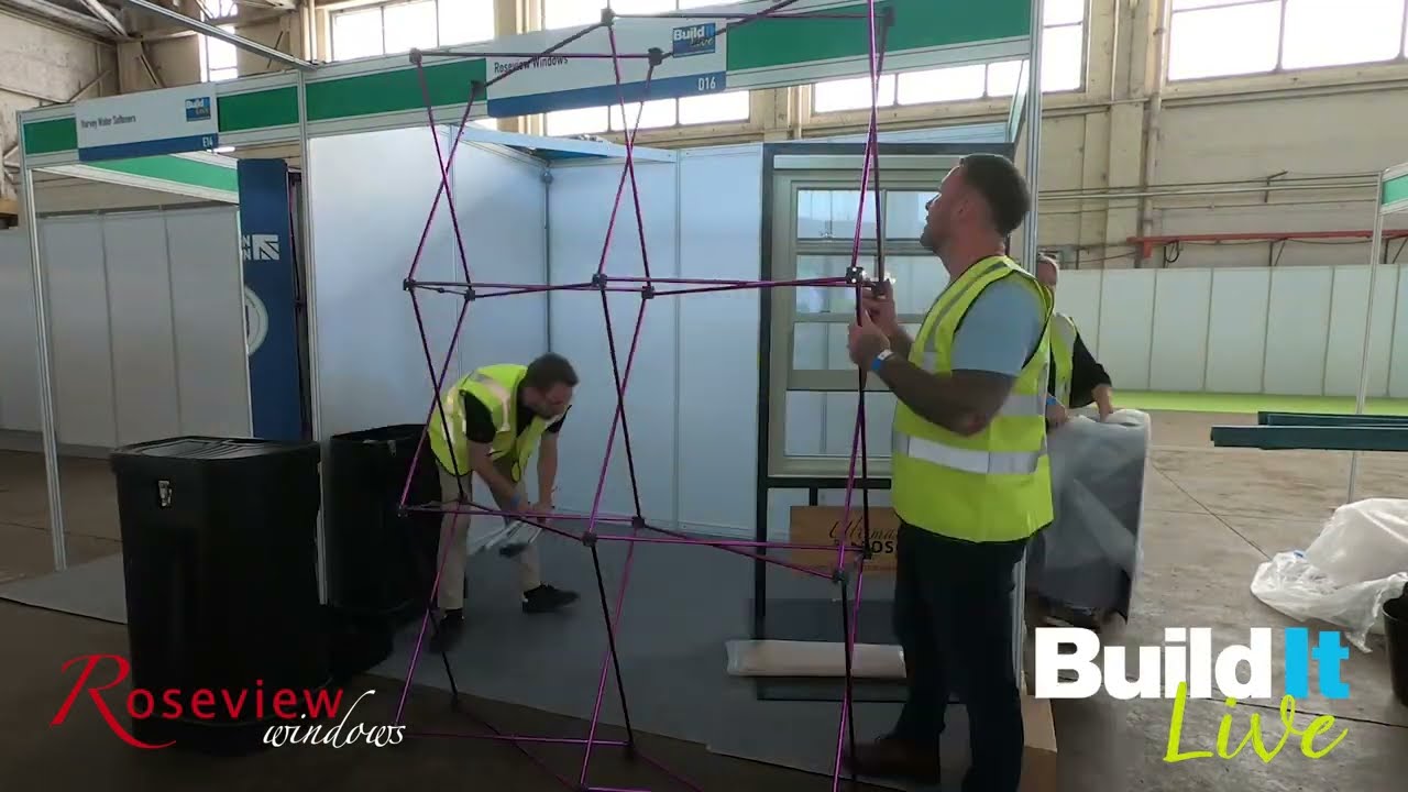 BuildIt Live Stand Build Time-lapse | Roseview Windows
