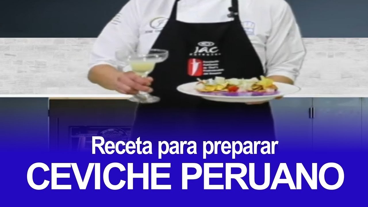 Cómo preparar CEVICHE PERUANO receta fácil y barata