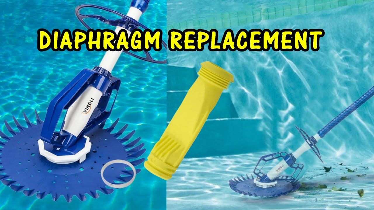 How to Replace Diaphragm Vingli  Pool Suction Vacuum Cleaner