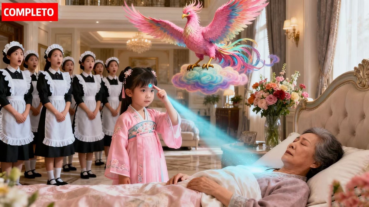 Niña de 6 años cura a anciana en coma. ¡Era su nieta y heredera de fortuna!