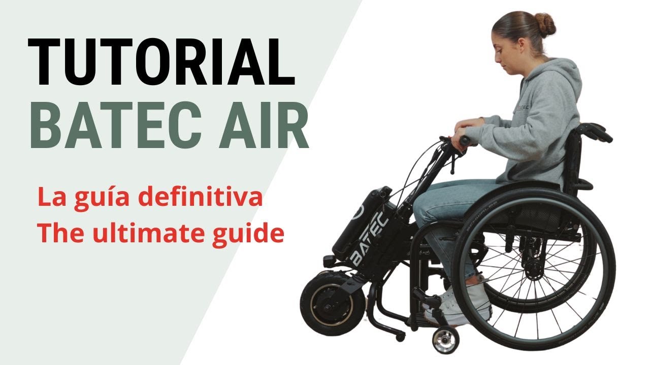 Descubre el handbike Batec Air: movilidad ligera y compacta.