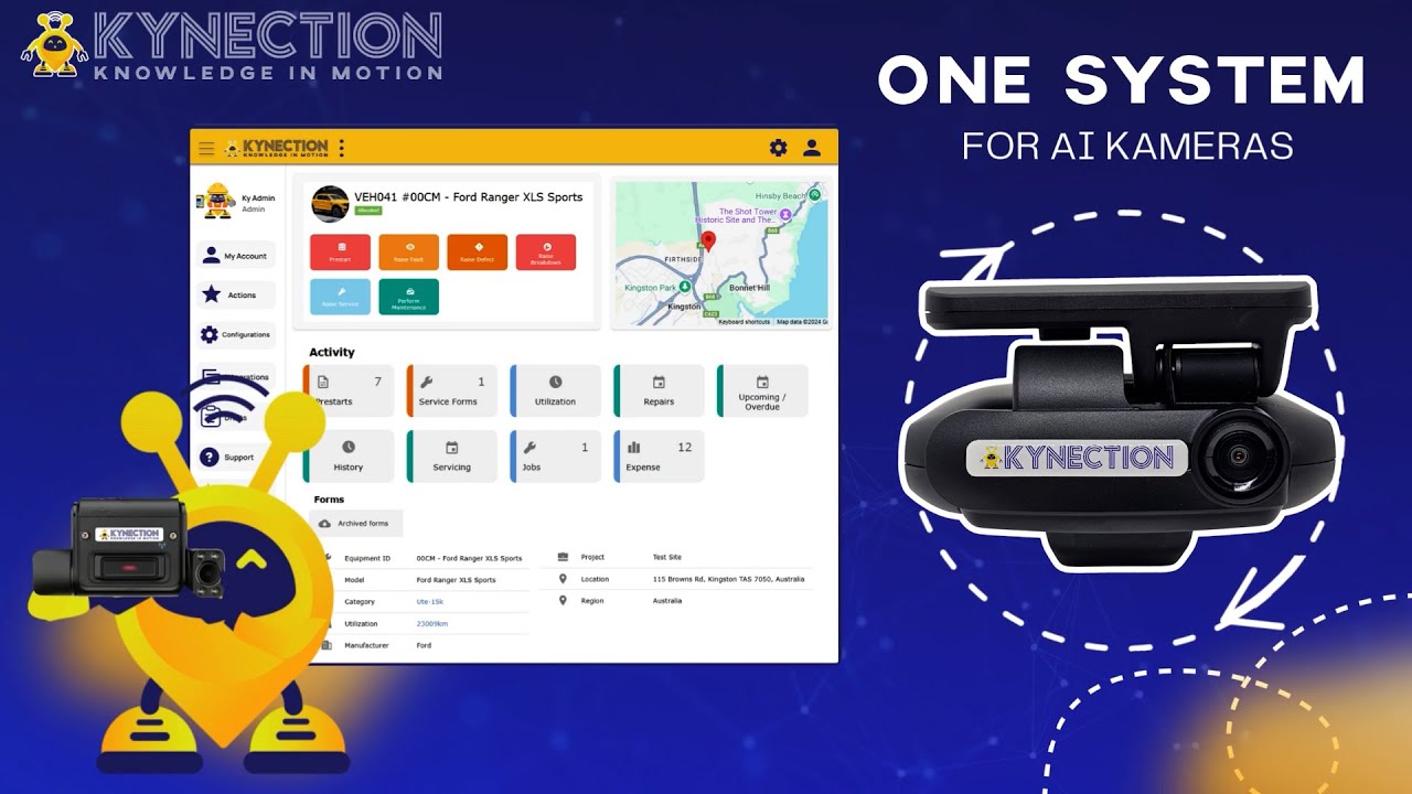 Kynections AI Camera Systems | Revolutionise Fleet Safety with AI Vision
