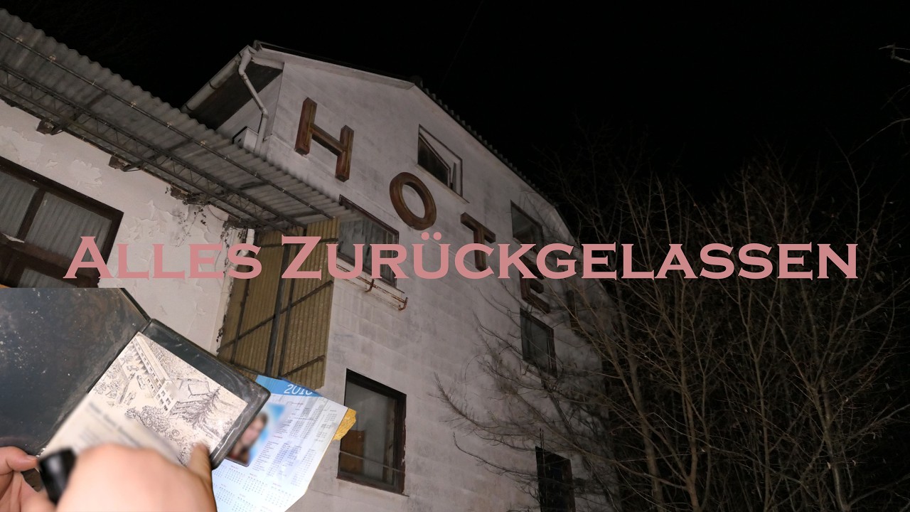 Überall PERSÖNLICHE Dokumente zurückgelassen😯 | Lost Place Hotel | Umut_TVS