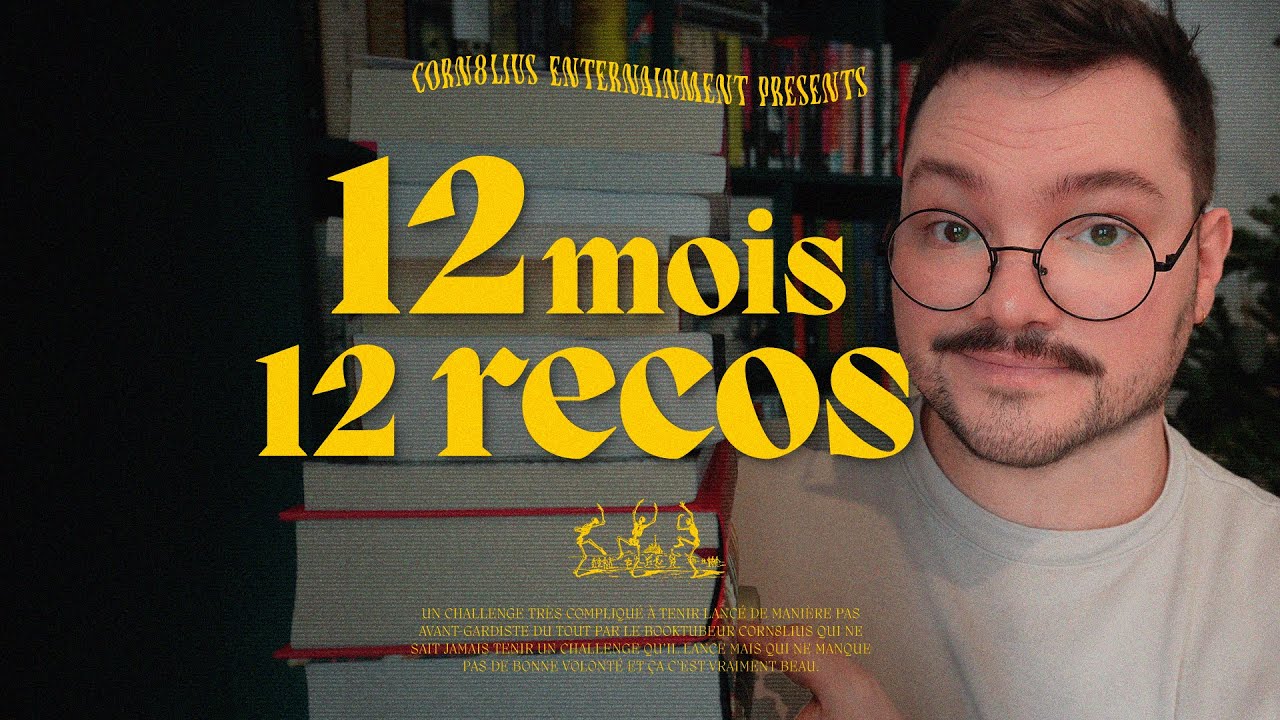 12 mois, 12 recommandation 📚 Mon challenge pour 2024