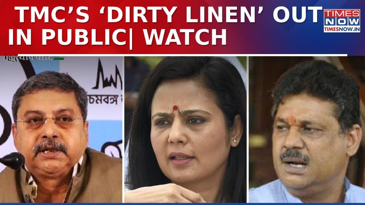 TMC Embarrassed as BJP Releases Leaked Videos of Leader Altercations, WhatsApp Chat of &lsquo;Dirty Linen&rsquo;