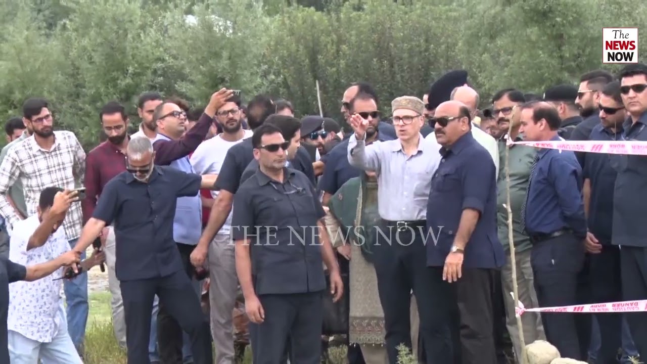 CM visits flood-hit areas of Anantnag, assures relief, rehabilitation, long-term flood