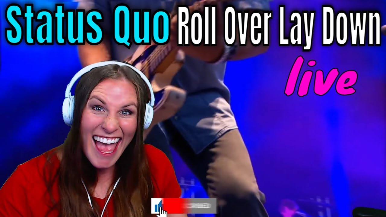 American Reaction To Status Quo - Roll Over Lay Down - Download Donington Park | Take It Back Reacts