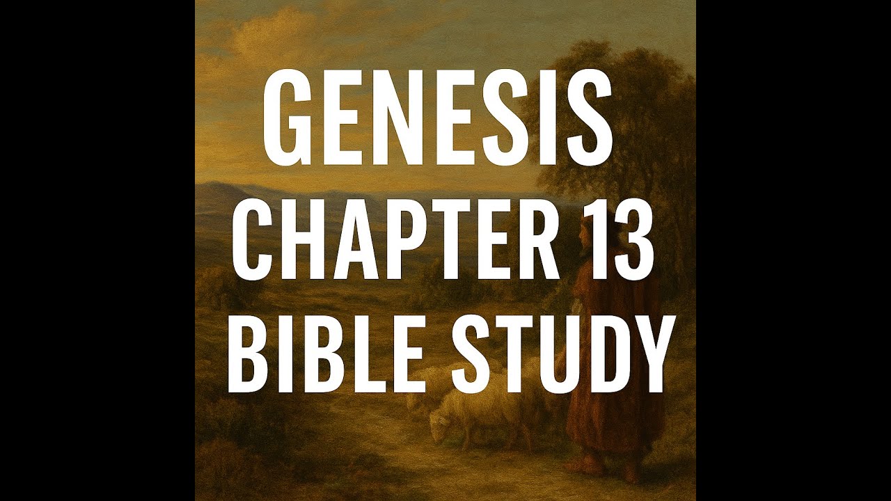 Genesis Chapter 13 Bible Study: Abram and Lot Separate &ndash; Faith vs. Sight