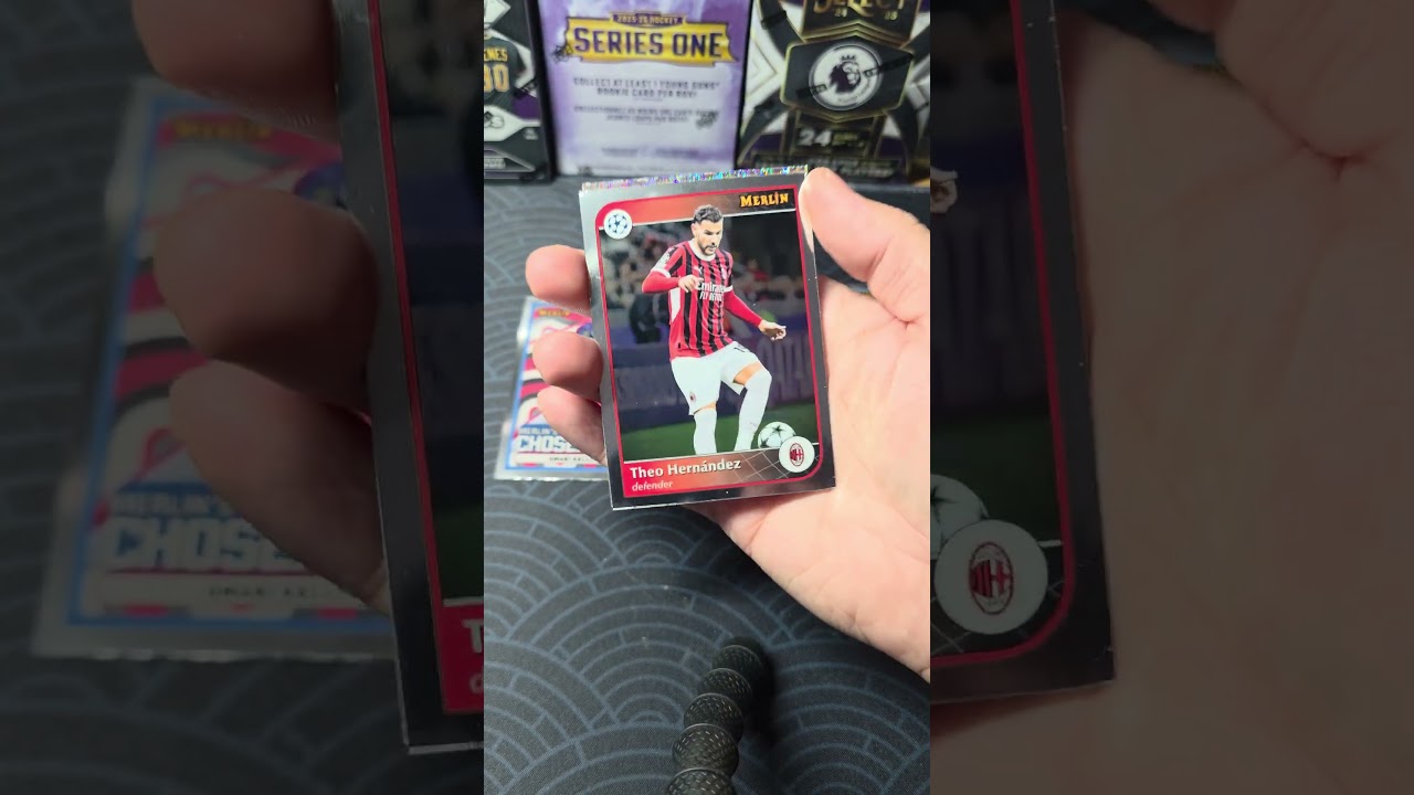Открытие Футбольных Карточек 2024/25 Topps Chrome Merlin UEFA Club Competitions Soccer Blaster Box