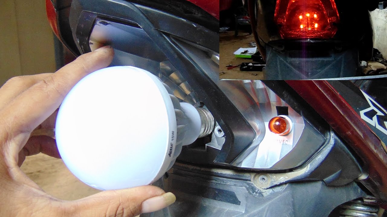 Cara Membuat Lampu Rem / Stoplamp dari Bohlam LED
