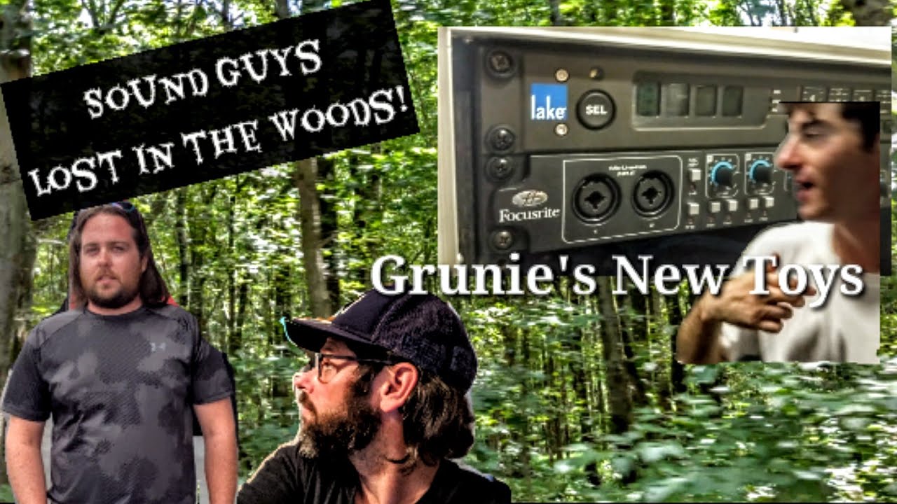 s4e1 Touring Audio Engineer Gets Lake Processor LV1 Case, Sound Guys Go to HIDDEN LOCATION in woods