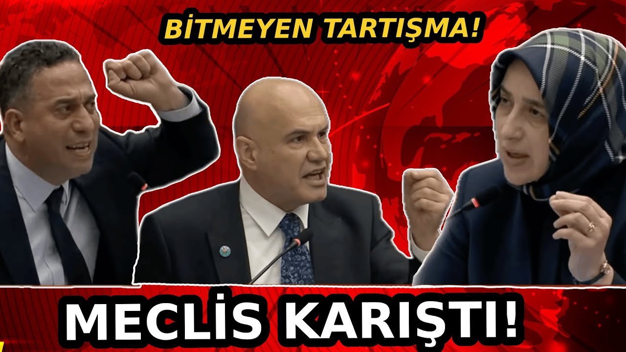 Meclis'te Dinmeyen Tartışma! Ali Mahir Başarır, Özlem Zengin ve Turhan Çömez Ne Dediler?