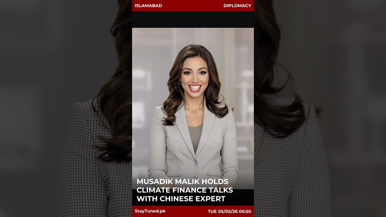 Musadik Malik Holds Climate Finance Talks With Chinese Expert