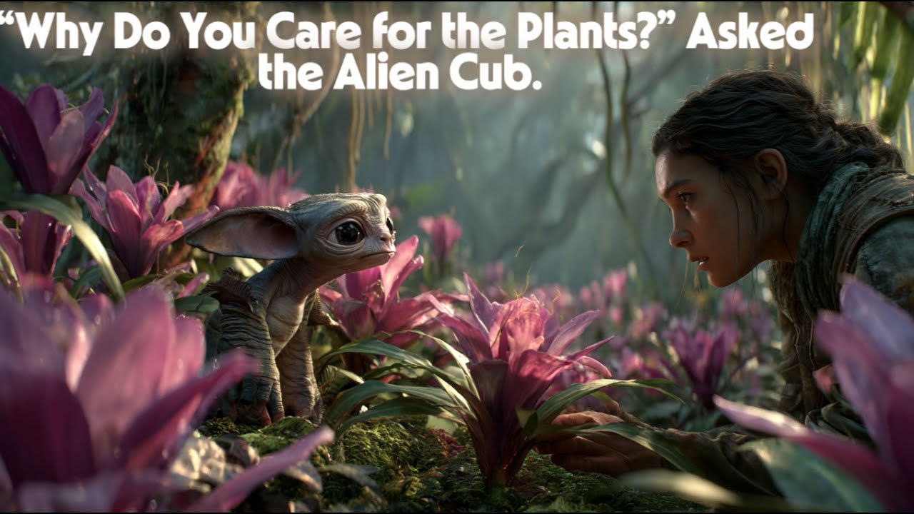“Why Do You Care for the Plants Asked  Alien Cub In Memory of Those We’ve Lost,” the Human Replied |