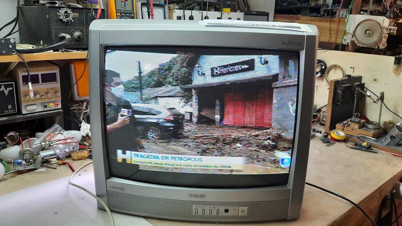 tv semp com imagem mais sem áudio