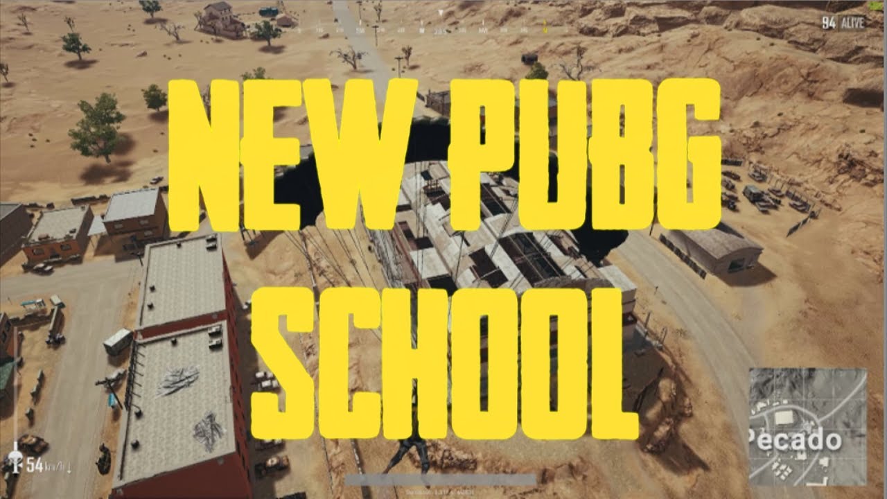 PUBG - Miramar - New School location (Gym) Insane Loot