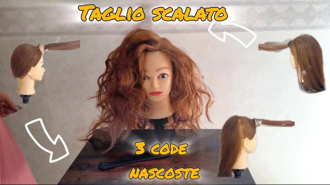 TAGLIO I CAPELLI CON LE CODE | Butterfly haircut scalatura estrema
