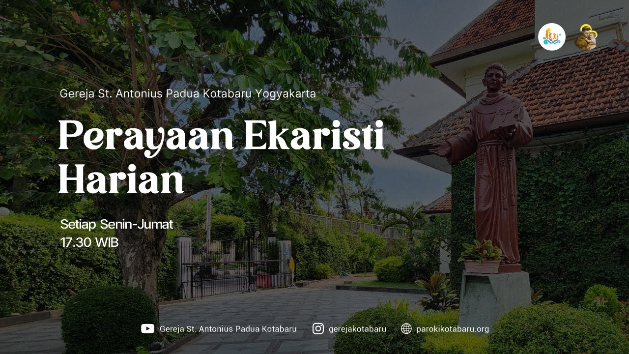 Perayaan Ekaristi Kamis Pekan Biasa I (Kamis, 15 Januari 2026, 17.30 WIB)