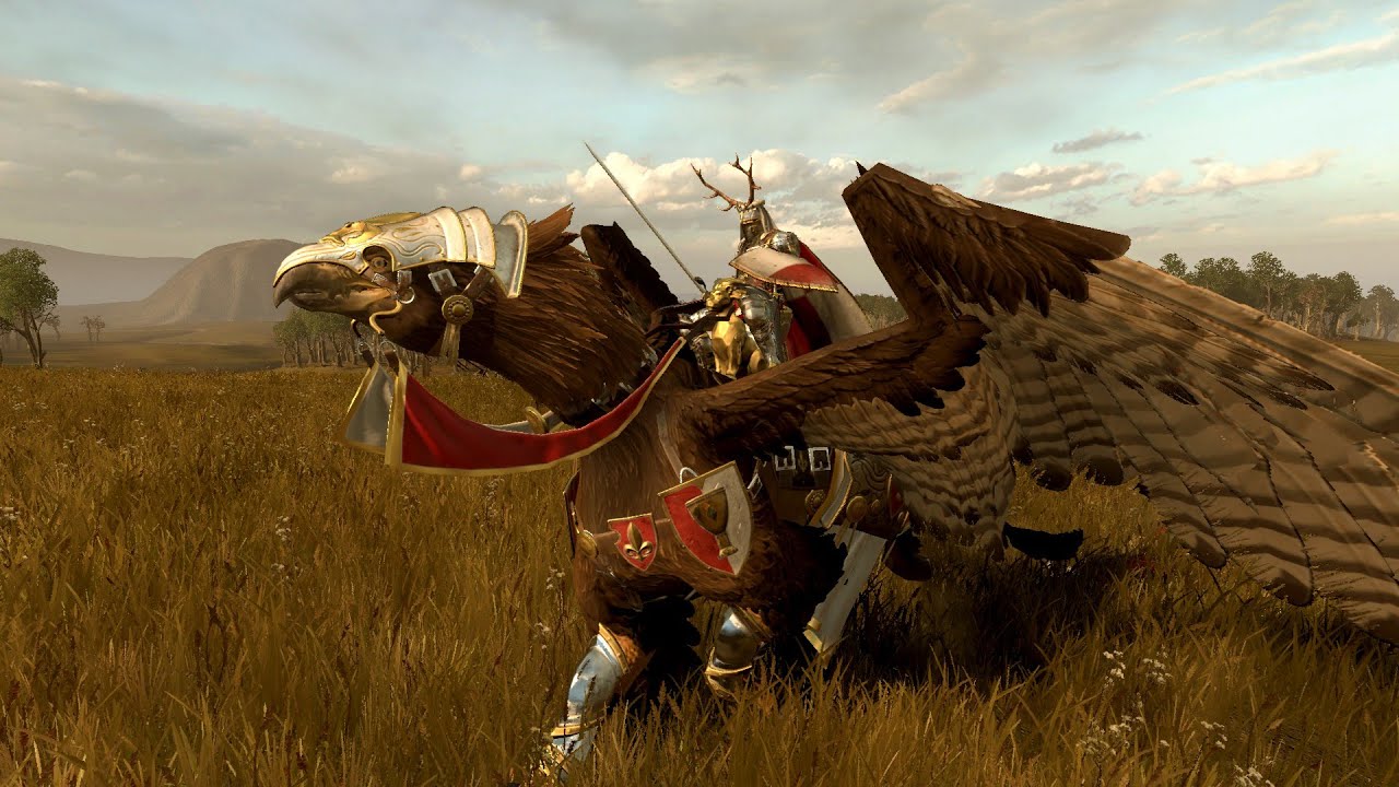 Charge of the Hippogryph Knights Total War Warhammer Cinematic Battle