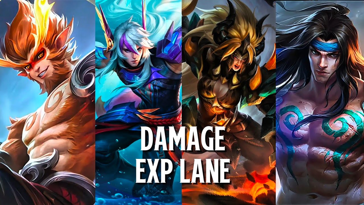 ЛУЧШИЕ ЛЕЙНЕРЫ ОПЫТА ПО ТИПУ УРОНА В MLBB