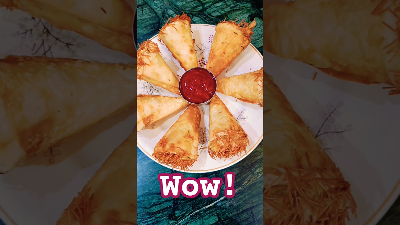 Quick & Tasty Homemade Snack Recipe || হালকা খিদে পেলে ঝটপট বানানোর স্ন্যাকস 