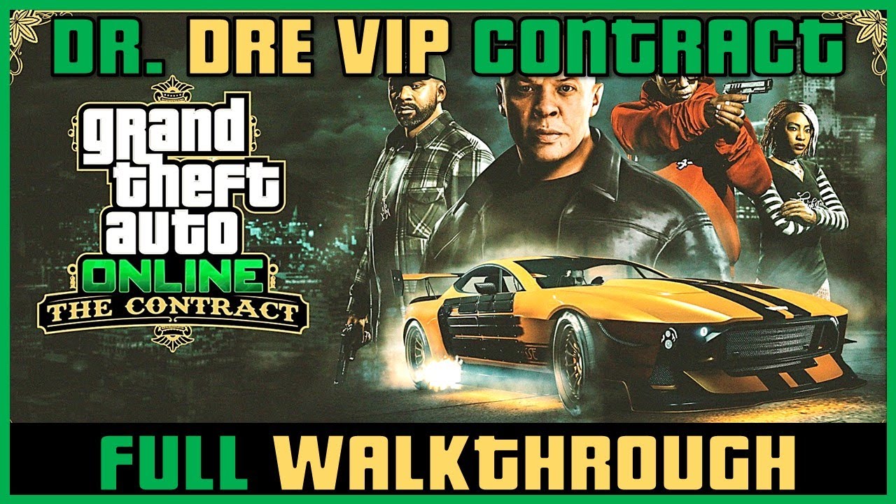 THE DR. DRE VIP CONTRACT FULL WALKTHROUGH | The Data Leaks Tips & Tricks GTA 5 Online Tutorial 