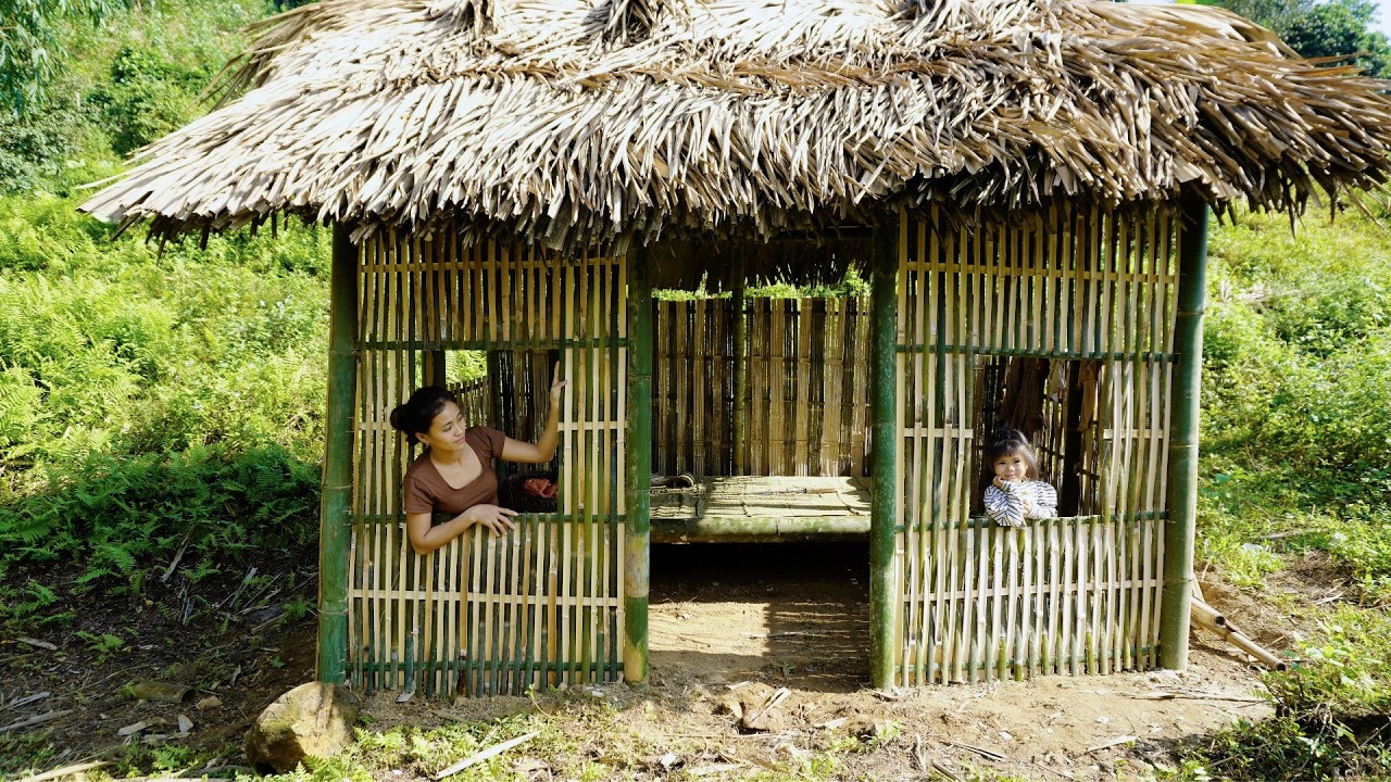 Full Video: 450 Days Building a Bamboo House After Being Evicted from the Farm - Start to Finish