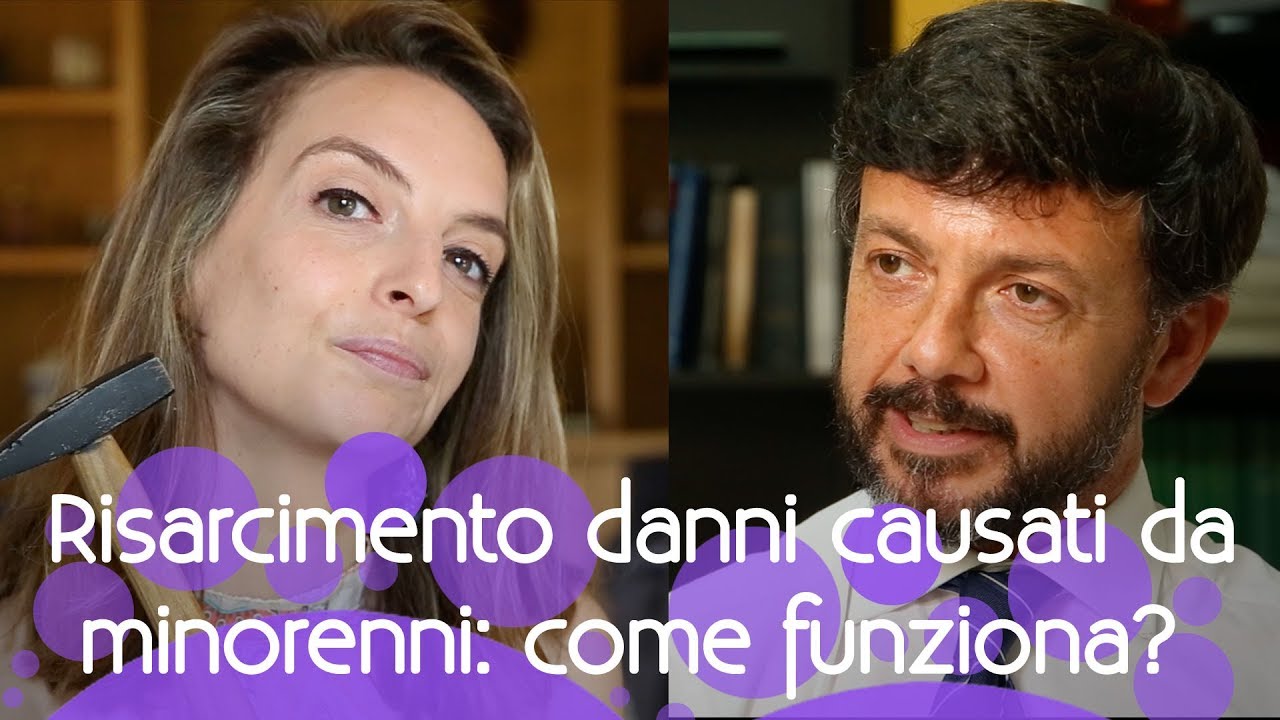 Risarcimento danni causati da minorenni, sai come funziona?