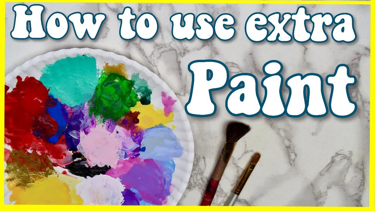 5 Ways to Use Extra/Leftover Paint!