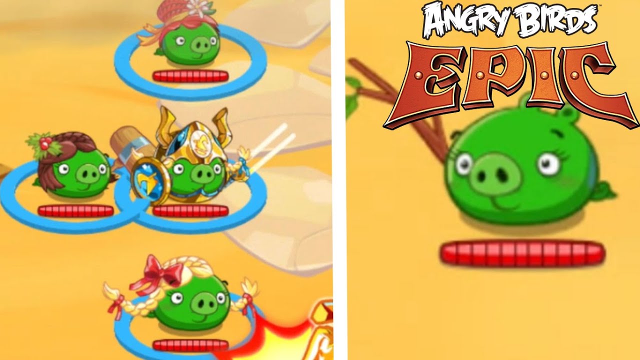 Angry Birds Epic |  AlphaPig Except It's A Girl!