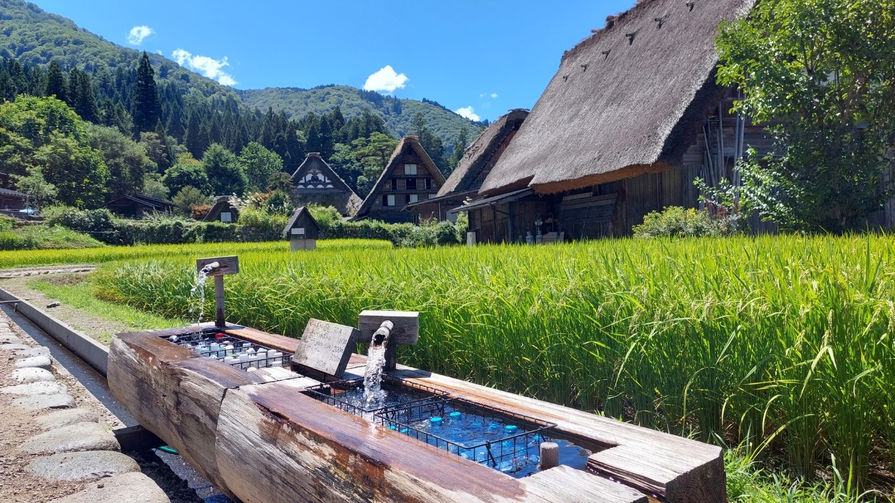 Explore Shirakawa-go Japan | Famous Thatched-Roof Village | Relaxing 4K Walk