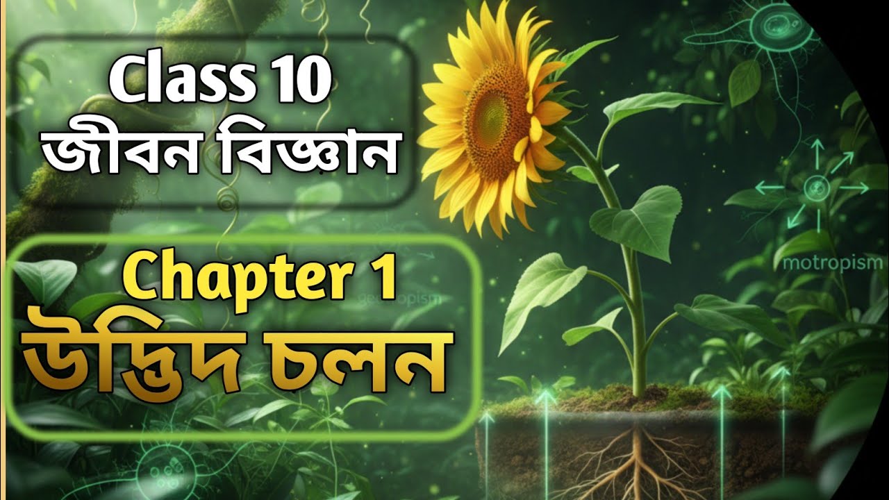 Life Science 🌿 | Chapter 1 – উদ্ভিদ চলন | Full Explanation || Class 10 | Madhyamik 2027