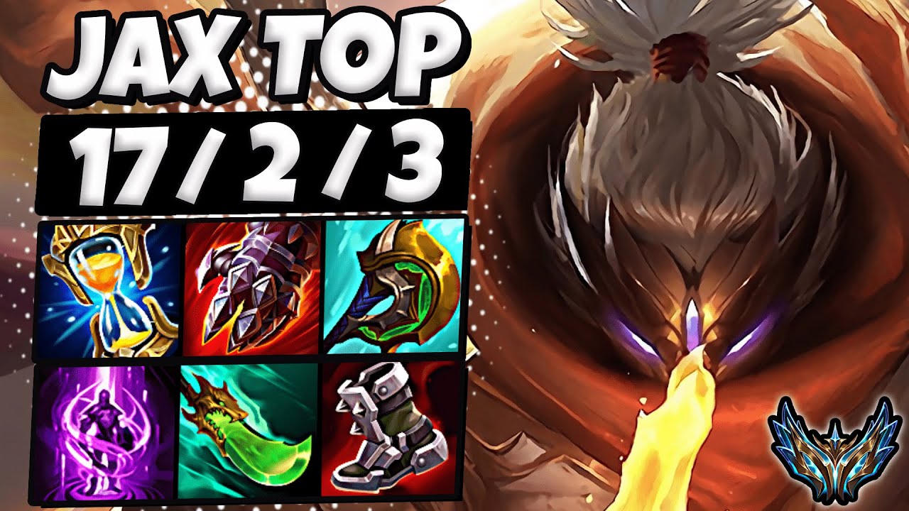 Jax vs Gangplank [ TOP ] Lol Korea Challenger Patch 13.19 ✅