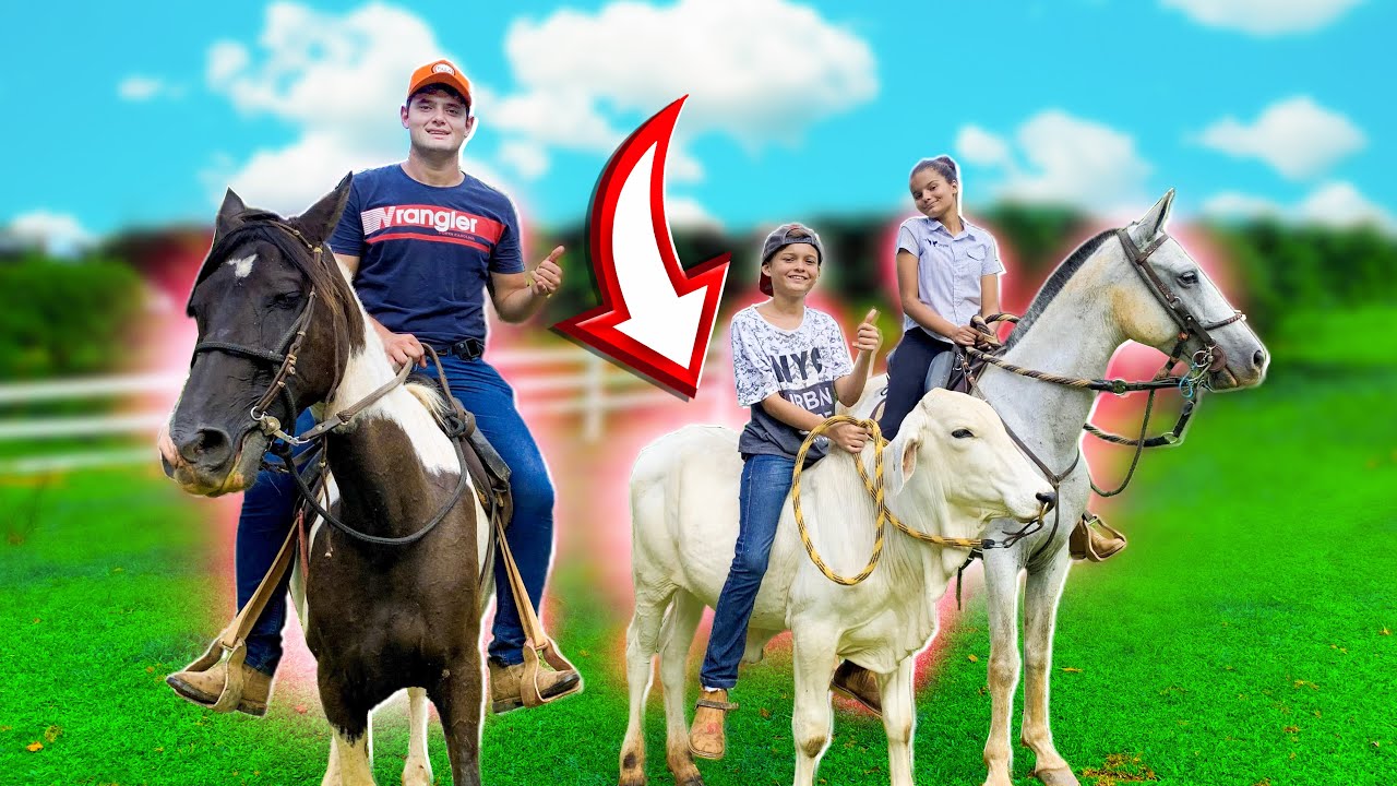 Primeira CAVALGADA do BOI Comandante