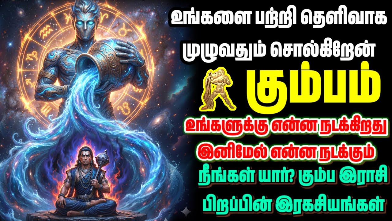 கும்பம் ராசி ♒ உங்களைப் பற்றி முழுவதும் சொல்றேன்! | இழப்புக்குப் பிறகு வரும் மாற்றம் | Kumbam Rasi 