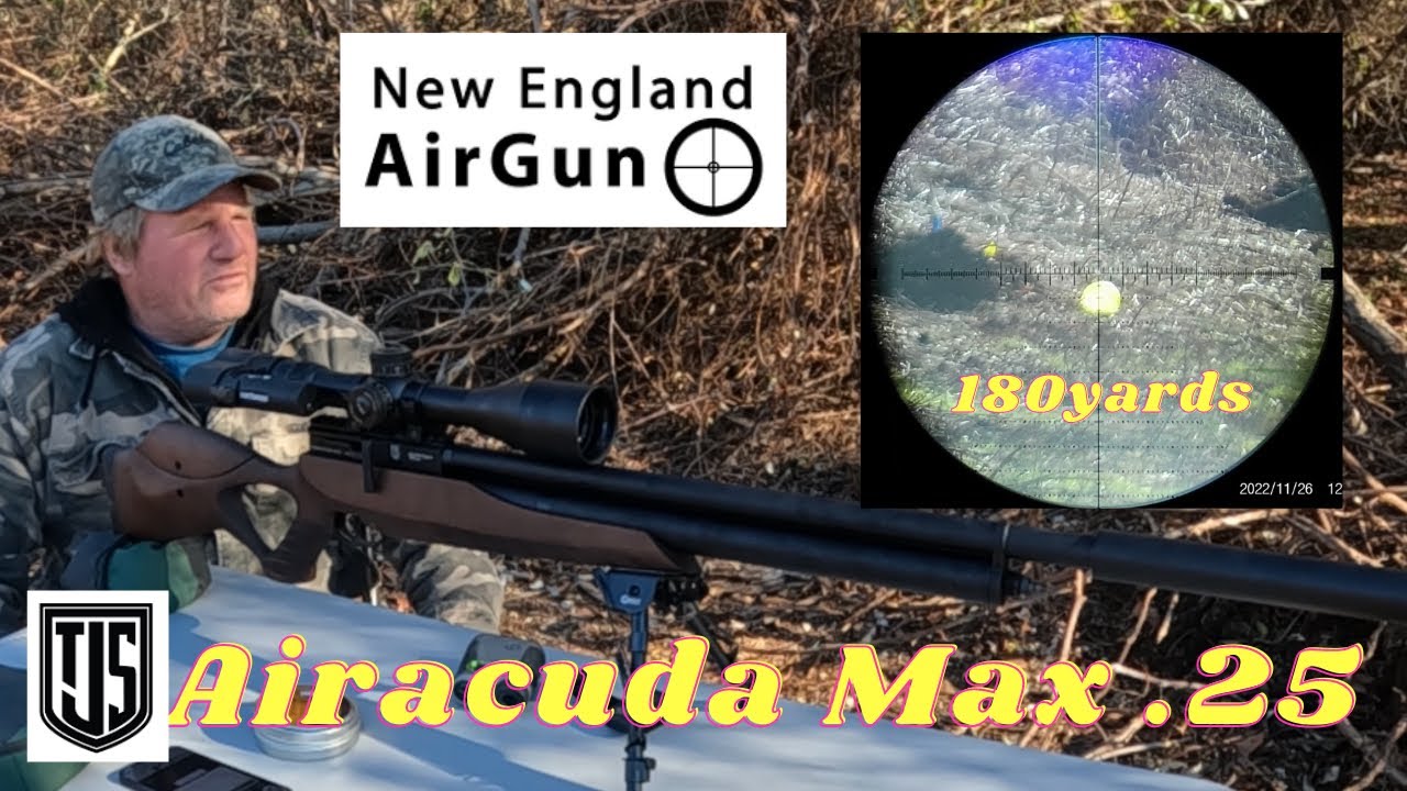 JTS Airacuda Max .25 с дальностью стрельбы 180 ярдов