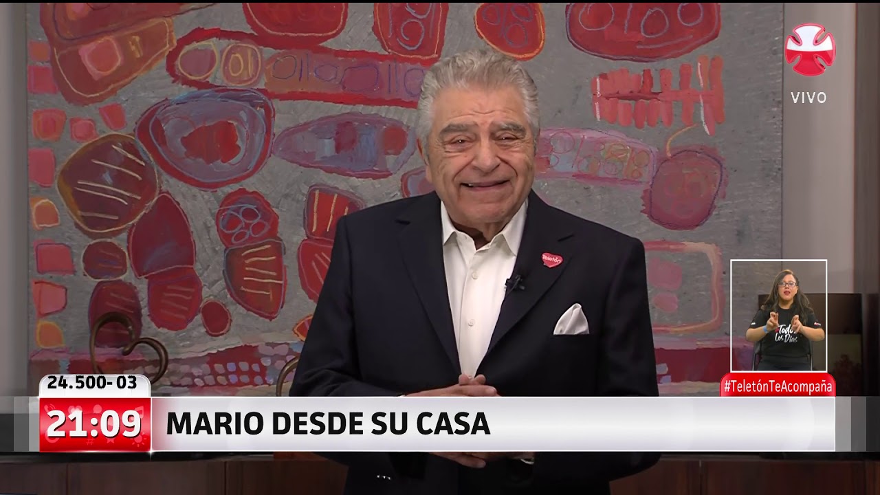 Mario Kreutzberger abre noche final de Telet&oacute;n 2020 con emotivo discurso