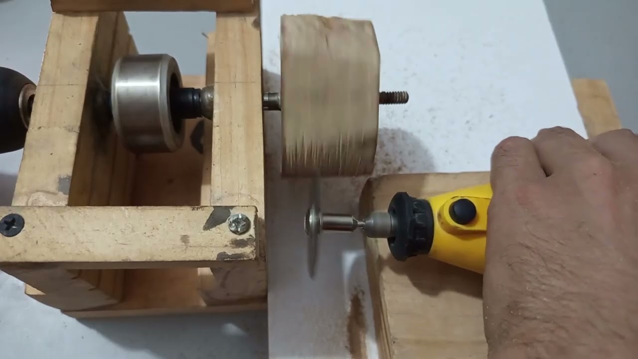 ¡Polea Copiada En Madera!
