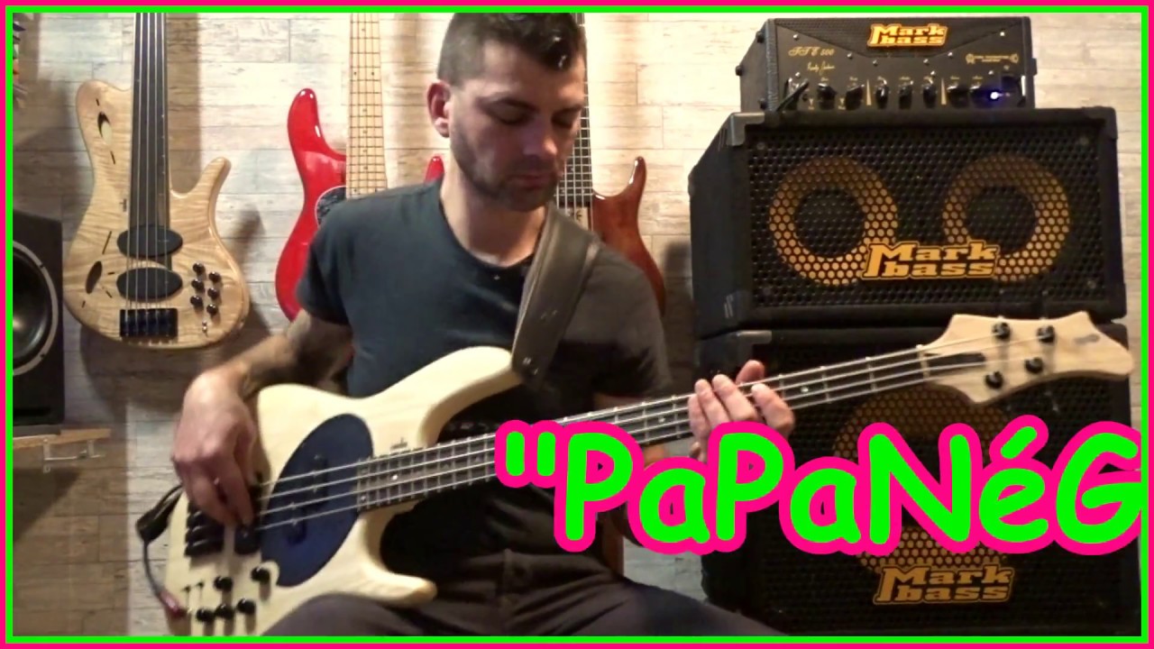 Papan&eacute;gro, Papan&eacute;gro [BASS COVER]