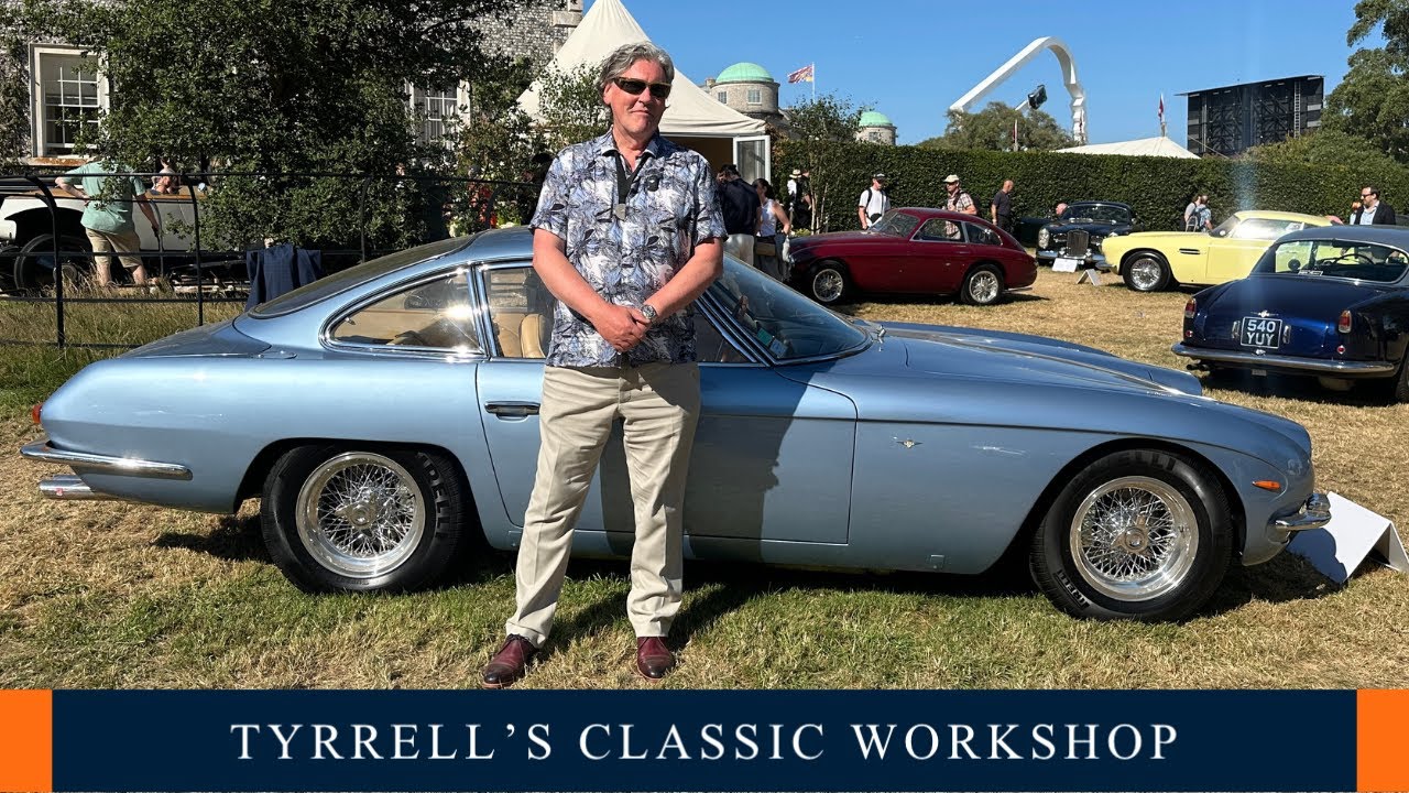 The 6th ever Lamborghini car is invited to Goodwood | Tyrrell's Classic Workshop